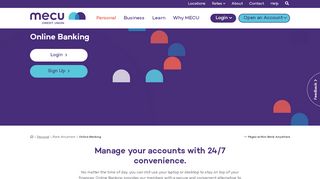 
                            6. Online Banking | MD Credit Union Online Banking Services ... - Mecuanywhere Portal