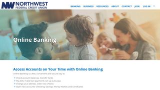 Online Banking  Northwest Federal Credit Union