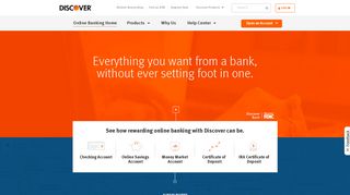 
                            2. Online Banking | Open an Online Bank Account | Discover - Discoverbank Com Portal