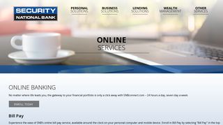 
                            1. Online Banking - Security National Bank - Security National Bank Online Portal