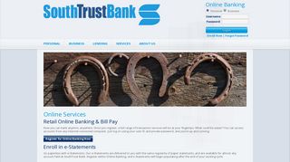
                            2. Online Banking - SouthTrust Bank (George West, TX) - Southtrust Bank Portal