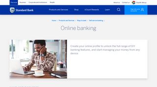
                            6. Online banking Standard Bank