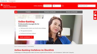 
                            6. Online-Banking und Finanz-Software für Ihr Unternehmen | Sparkasse ... - Bankingportal Sparkasse Suew De Portal