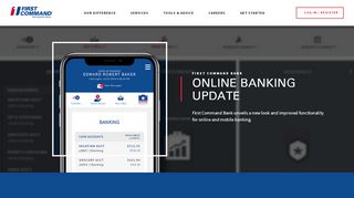 
                            6. Online Banking Update | First Command - First Command Bank Online Portal