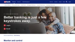 Online banking  U.S. Bank