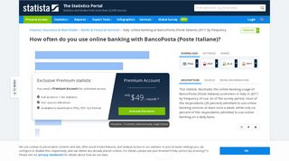 
                            5. • Online banking usage at BancoPosta (Poste Italiane) 2017 ... - Bancopostaonline Portal