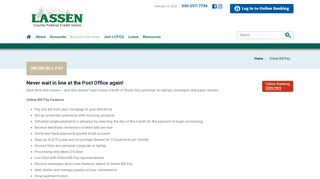 
                            5. Online Bill Pay – Lassen Credit Union - Lassen Credit Union Online Banking Portal