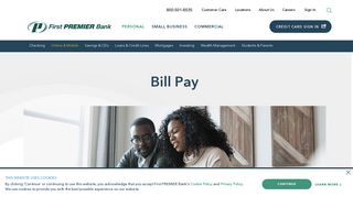 
Online Bill Pay - Online Banking | First PREMIER Bank  
