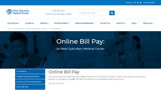 
                            5. Online Bill Pay - West Suburban Medical Center - West Suburban Medical Center Patient Portal