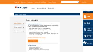 
                            4. Online Branch Banking Savings and Current ... - ICICI Bank UK - Icici Uk Login Page