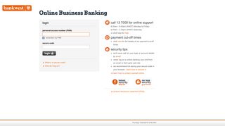 
                            6. Online Business Banking - In online banking - Bankwest - Bankwest Portal Business