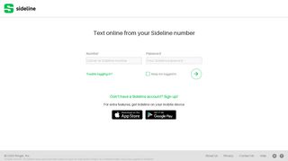 
                            1. Online Business Texting | Sideline - Sideline Sign In