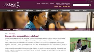 
                            6. Online Classes - Jackson College - Jcc Jetnet Portal