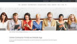 Online Contractor Portal and Mobile App | Malaysia - Entity Solutions - Entity Solutions Portal