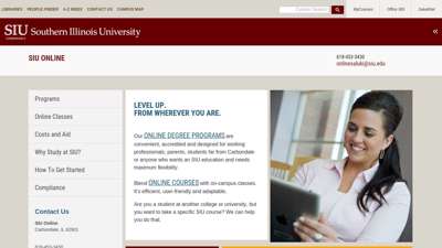 Online Courses and Degree Programs  Southern Illinois ...
