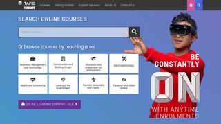 
                            2. Online Courses, distance education from home - TAFE Digital - Oten Portal