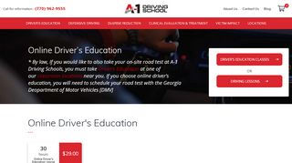 
Online Driver's Education – A-1 Driving School  
