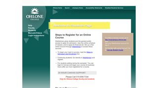 
                            4. Online Education - Ohlone Library - Ohlone College - Ohlone Canvas Student Login