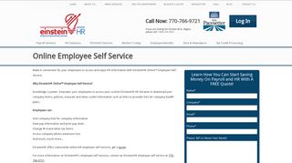 
                            5. Online Employee Self Service - Einstein HR, Inc - Einstein Hospital Prism Login