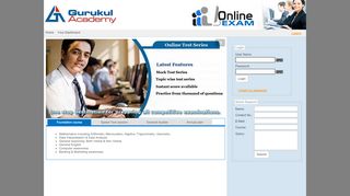 
                            5. Online Exam - Gurukul Academy - Om Gurukul Student Portal