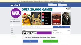 
Online Games - MuchGames.com - Home | Facebook
