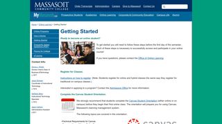 
                            4. Online Getting Started - Massasoit Community College - Massasoit Community College Portal