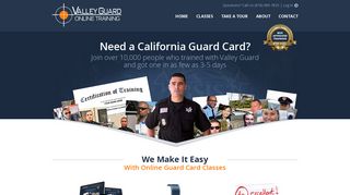
                            4. Online Guard Card Classes | Professional Security Guard ... - Valley Guard Training Portal