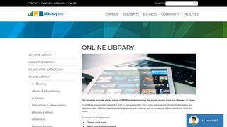 
                            4. Online library - Mackay Regional Council - Mackay Regional Library Portal