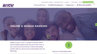 
Online & Mobile Banking Made Simple | Delaware ... - BHCU  
