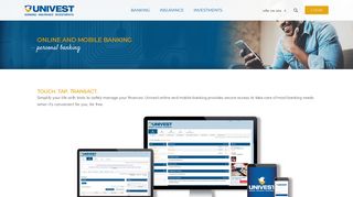 Online & Mobile Banking - Univest - Univest Netteller Portal