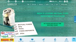 
                            1. Online Mutual Funds Investment in India | Karvy Online - Karvy Mutual Fund Portal