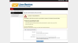 
                            8. Online Notetaker Application - DSV4-LionHead - Lbcc Email Portal