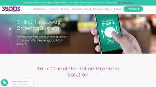 
                            4. Online Ordering System | Restaurants & Takeaways | EPOS Integration - 3spos Web Portal
