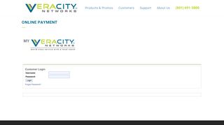 
                            1. Online Payment - Veracity Networks Residential - Veracity Networks Customer Portal