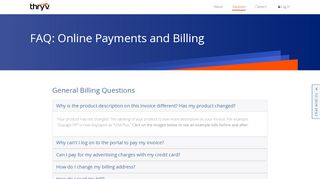 Online Payments and Billing - Thryv, Inc.