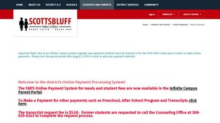 
                            5. Online Payments / Online Payments - Scottsbluff Public Schools - Sbps Campus Portal