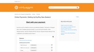 
Online Payments | Setting up EzyPay New Zealand ...  
