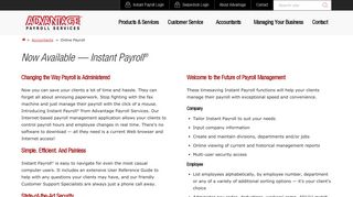 
                            3. Online Payroll | Advantage Payroll Services - Advantage Payroll Portal