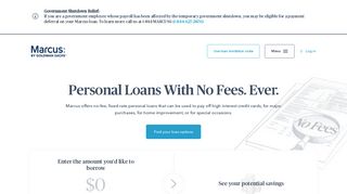 
                            4. Online Personal Loans | Marcus by Goldman Sachs® - Marcus Com Login