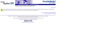 
                            8. Online Placement – Recruit Employees - Emploi Quebec Sign In