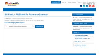 
                            4. Online Premium Payment - PNB MetLife Insurance - India - Pnb Metlife Login Portal