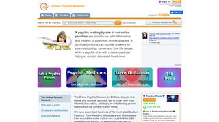 
                            2. Online Psychic Reading, Live Psychic Chat at the Online ... - Psychic Bitwine Portal