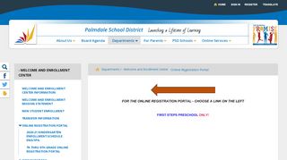 
                            5. Online Registration Portal - Palmdale School District - Palmdale School District Parent Portal