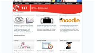 
                            1. Online Resources - LIT - Lit Student Portal