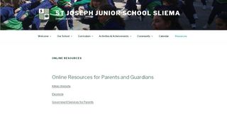 
                            6. Online Resources – St Joseph Junior School Sliema - Klikks Login