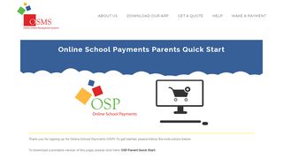 
                            6. Online School Payments Parent Quick Start - Osmsinc Login