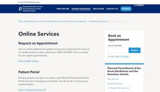 
                            3. Online Services | Planned Parenthood of the Great Northwest and the ... - Ppau Patient Portal