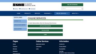 
                            3. Online Services :: St. Martin National Bank - St Martin Bank Portal