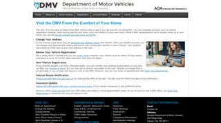 
                            3. Online Services - Visit the DMV from Home - DMV and - Dmv Sign In Nevada