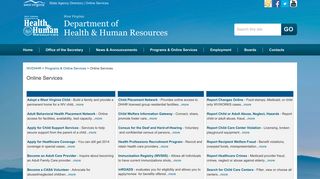 
                            4. Online Services - West Virginia Department of Health and ... - Wv Cares Login